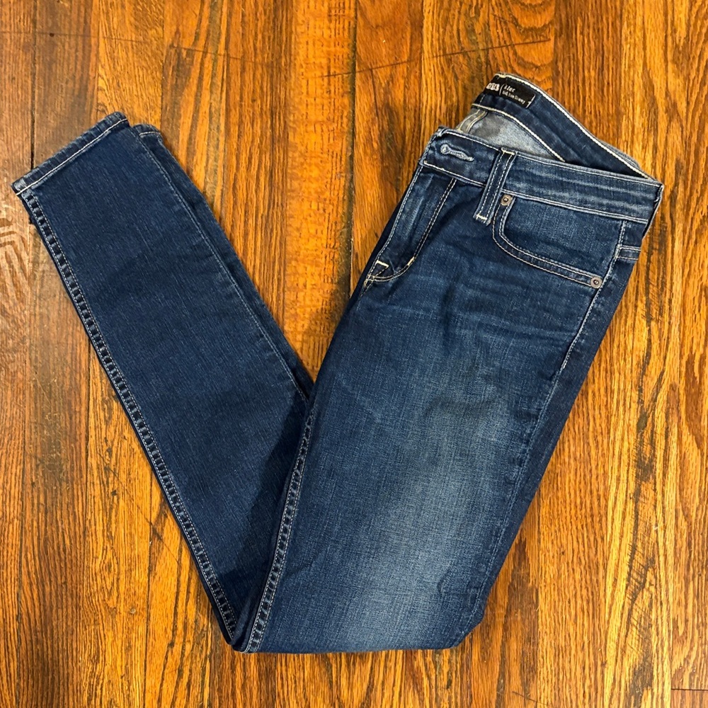 🎉Big Star Women's Deep Blue Midrise Skinny Jeans